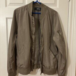 Camel/Tan Bomber Jacket
